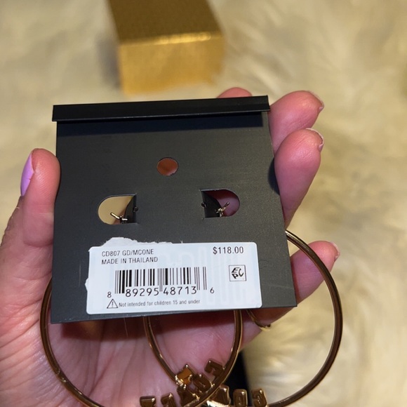 Never Worn Coach Earrings- it will come in the box and pouch! - Picture 4 of 4